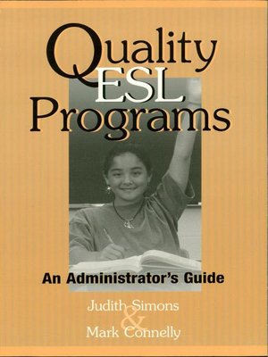 cover image of Quality ESL Programs